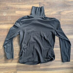 KOTN Charcoal Turtleneck Top